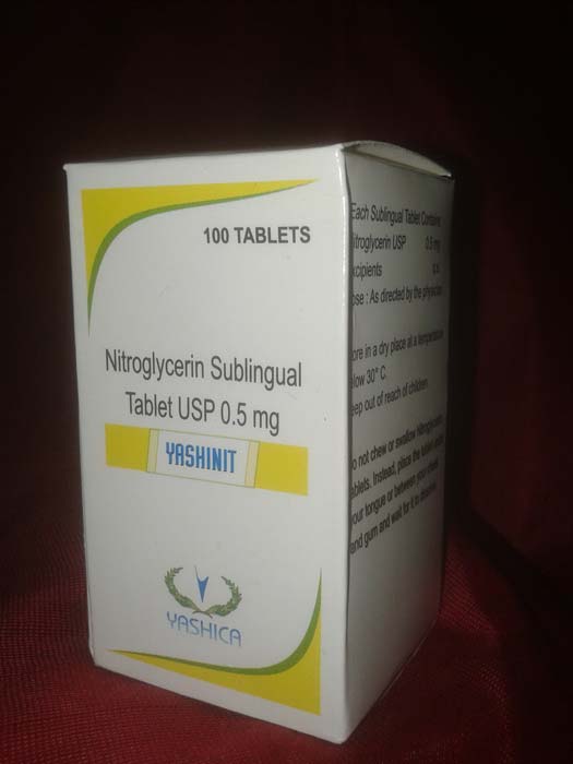 nitroglycerin 0 5mg